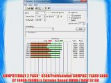 KOMPUTERBAY 2 PACK - 32GB Professional COMPACT FLASH CARD CF 1000X 150MB/s Extreme Speed UDMA