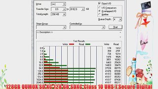 128GB QUMOX SD XC 128 GB SDXC Class 10 UHS-I Secure Digital Memory Card HighSpeed Write Speed
