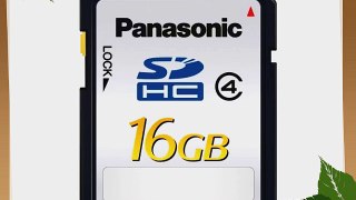 Panasonic 16GB SDHC Class 4 Memory Card | RP-SDL16GJ1K | 20MB/s transfer trate (Japanese Import)