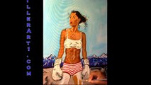 Knockout Punch Speed Painting Beautiful Woman