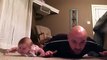 Father & Daughter Relation. Is there anything cuter than a dad and baby workout?