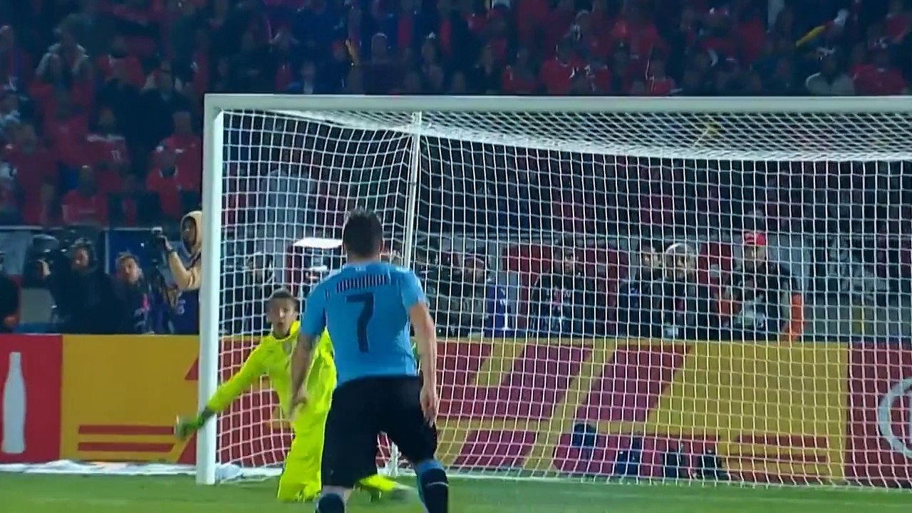 Chile 1 - 0 Uruguay | English Highlights 24.06.2015 Copa América