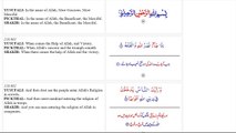 Surah An-Nasr with Urdu & English Translation