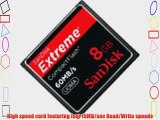SanDisk ULTRA Compact Flash Card 8GB Up To 30 MB/s 200X Read/Write