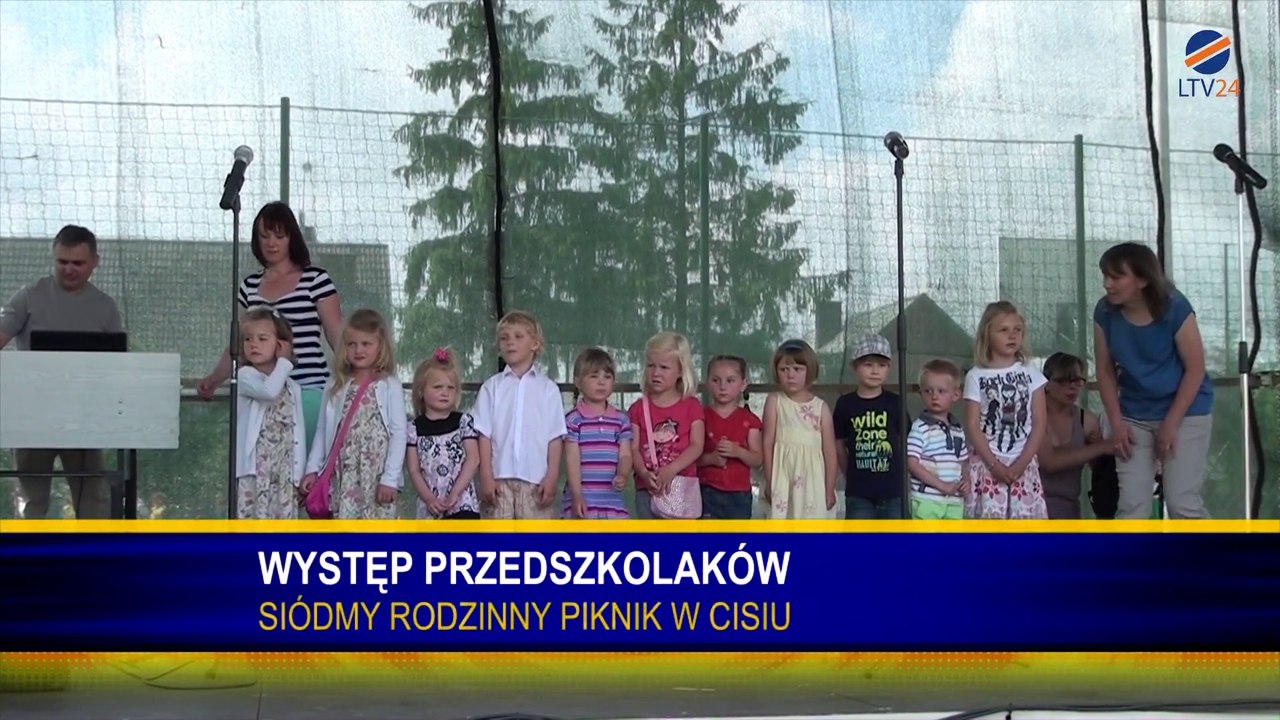 SIÓDMY RODZINNY PIKNIK W CISIU - WYSTĘPY