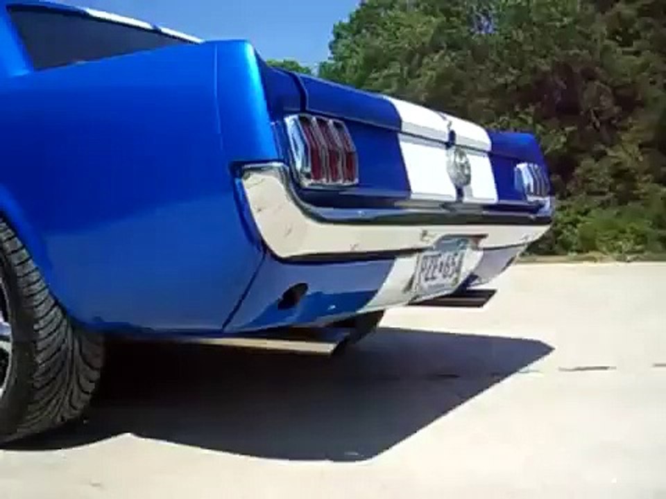 Flowmaster Exhaust on 1966 Mustang