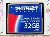 Patriot Signature 32 GB 266x CompactFlash Memory Card PSF32G266CF