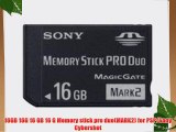 16GB 16G 16 GB 16 G Memory stick pro duo(MARK2) for PSP/Sony Cybershot