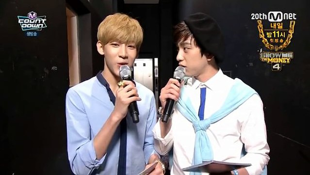 150625 엠카 백스테이지 인터뷰 틴탑