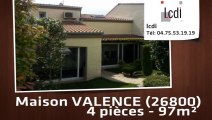 A vendre - Maison - VALENCE (26800) - 4 pièces - 97m²