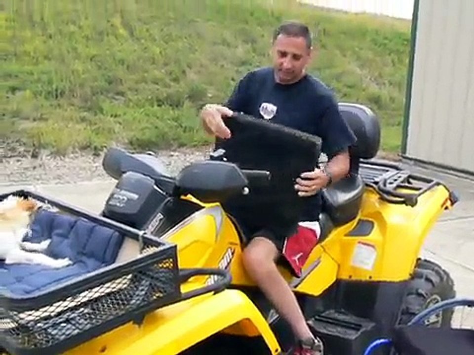 Wheelchair Transfer - Paraplegic wheelchair to ATV transfer
