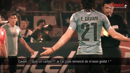 Copa America : ce qu'a dit Cavani à Jara lorsqu'il a reçu son doigt !