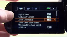 Configuration menus: Canon Legria HF-G25 (Vixia HF-G20)