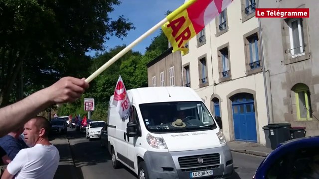 Morlaix. 700 à 800 hospitaliers manifestent à l'unisson