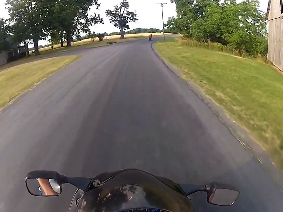 GoPro Helmet Cam Video 2007 Turbo Hayabusa & GSXR 1000 w/ Nitrous 1080p HD!