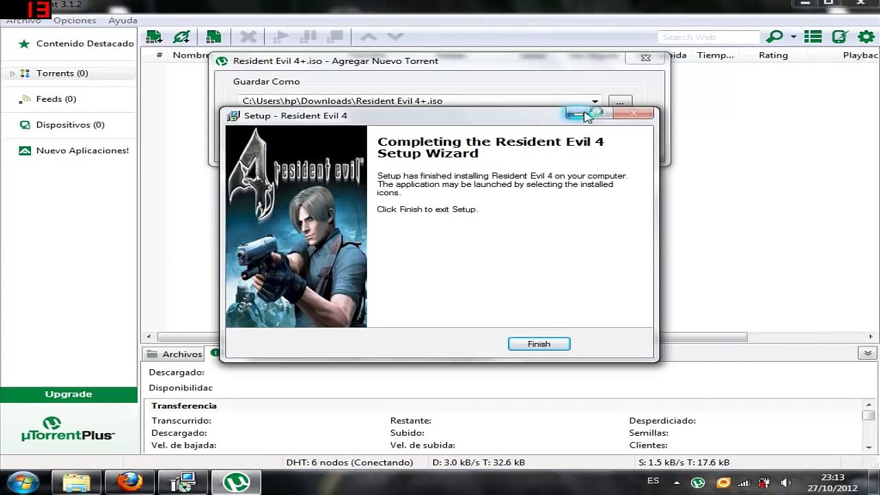 Como Descargar E Instalar El Resident Evil 4 Para PC En Español