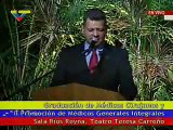 Presidente Chávez entrega títulos a Médicos Generales Integrales y Cirujanos