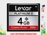 Lexar 4 GB Platinum II Compact Flash