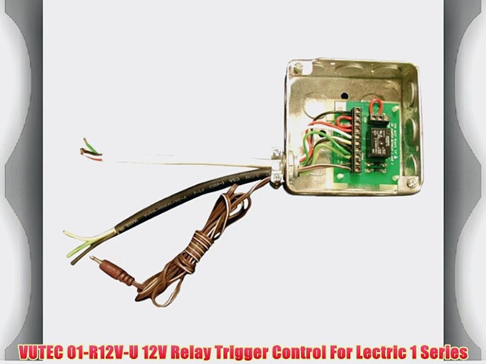 VUTEC 01-R12V-U 12V Relay Trigger Control For Lectric 1 Series