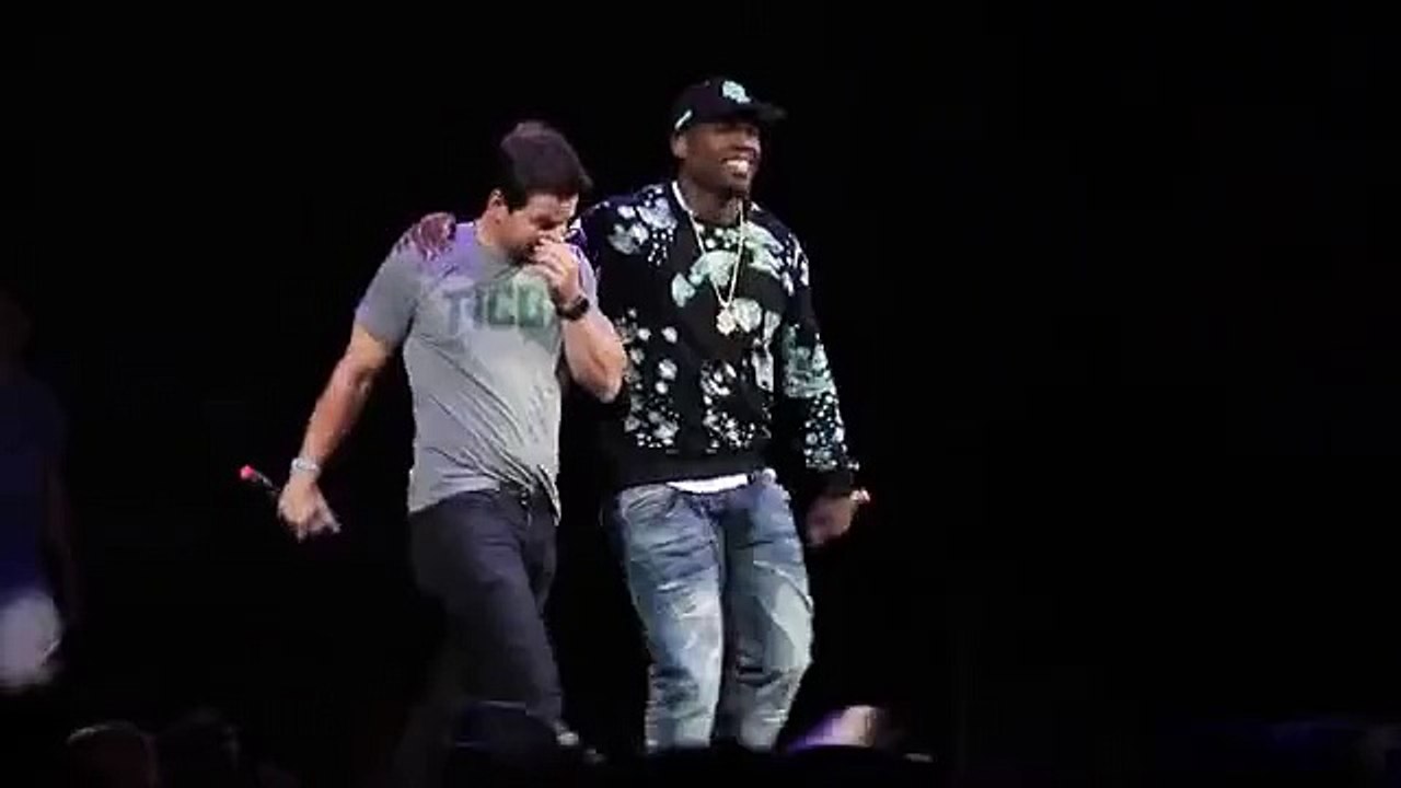 Mark Wahlberg Joins New Kids On The Block at Madison Square Garden