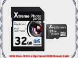 Zectron Digital 32GB Micro SD SDHC Memory Card SD SDHC FOR Casio Exilim EX-Z80 Digital Camera