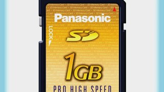 PANASONIC rp-skd01gu1a 1GB Secure Digital (SD) Memory Card
