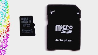 Kingston 16GB microSDHC Class 4 with Micro SD Adapter (Bulk Packaging)