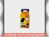 Olympus TG-630 iHS Digital Camera Memory Card 2x 16GB Standard Secure Digital (SDHC) Memory