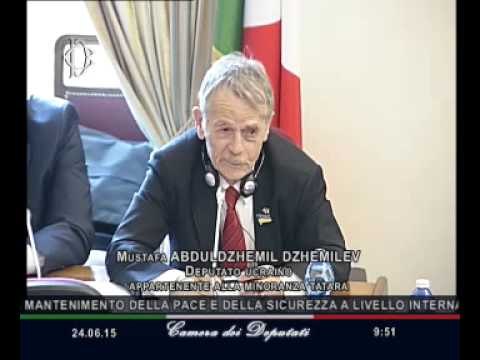 Roma - Diritti minoranze, audizione deputato ucraino Dzhemilev (24.06.15)