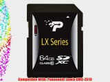 64GB Secure Digital Extended Capacity Class 10 SDXC Memory card for Panasonic Lumix DMC-ZS19