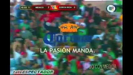 2 México 4-1 Costa Rica Andrés Guardado (segundo gol) Copa América 2011.mov