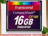 Transcend 16 GB CompactFlash (CF) Card - 1 Card (TS16GCF160)