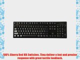 Rosewill Mechanical Gaming Keyboard with Cherry MX Red Switch (RK-9000V2 RE)