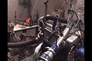 Volkswagen R32 engine GT35 turbo 650hp KMS