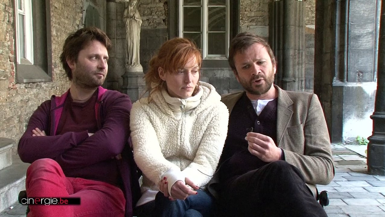 Sur le tournage de "Je suis resté dans les bois"