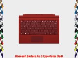 Microsoft Surface Pro 3 Type Cover (Red)