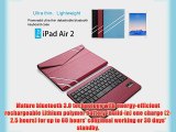 [iPad Air 2/iPad 6 Bluetooth Keyboard Case] Poweradd? Wireless Bluetooth Keyboard Ultra thin