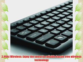 Verbatim Wireless Slim Keyboard and Mouse Black 96983