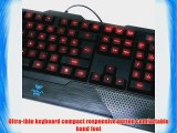 AULA Dragon Tooth 3 Color Backlit LED Illuminated Professionally Computer Wired Cyber Gaming