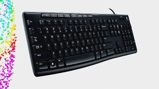 Logitech Media Keyboard K200 With One-touch Media and Internet Keys