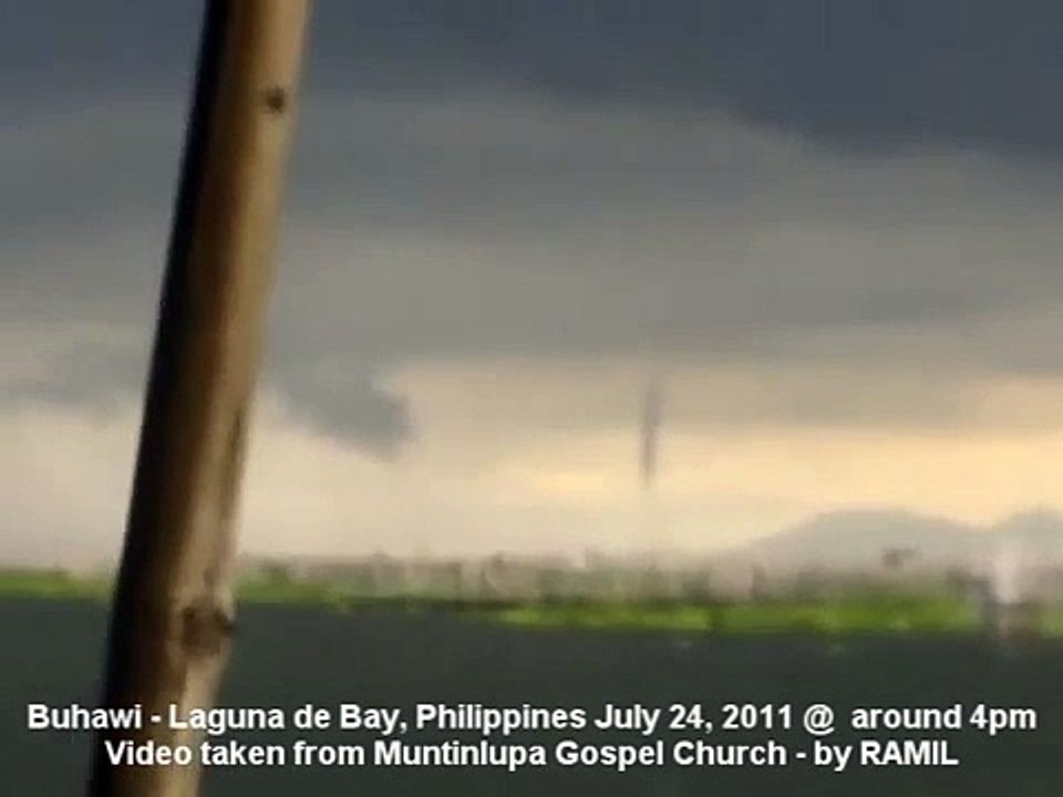 Buhawi - Tornado at Laguna de bay - Muntinlupa