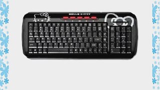 Hello Kitty Wireless Keyboard - Black (90509)