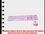 BlueFinger Ultra Slim 2.4Ghz Wireless Nano USB Receiver Keyboard Mouse Combo Set For Windows