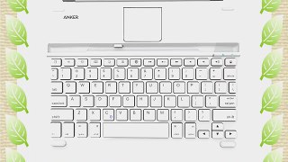 Anker Bluetooth Ultra-Slim Keyboard Cover for iPad 4 / 3 / 2 with 6-Month Battery Life Between