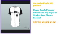 Player Baseball Jersey Stitch Sewn Any Player or Number New