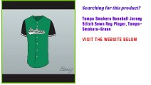 Tampa Smokers Baseball Jersey Stitch Sewn Any Player