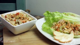 Crunchtastic Chicken Lettuce Cups