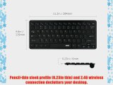 Anker? Ultra-Slim 2.4G Wireless Mini Keyboard for Windows 8 7 Vista XP (Black)