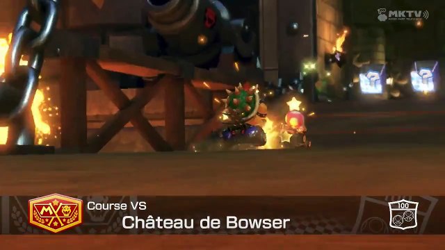 Wii U - Mario Kart 8 - Chateau de Bowser