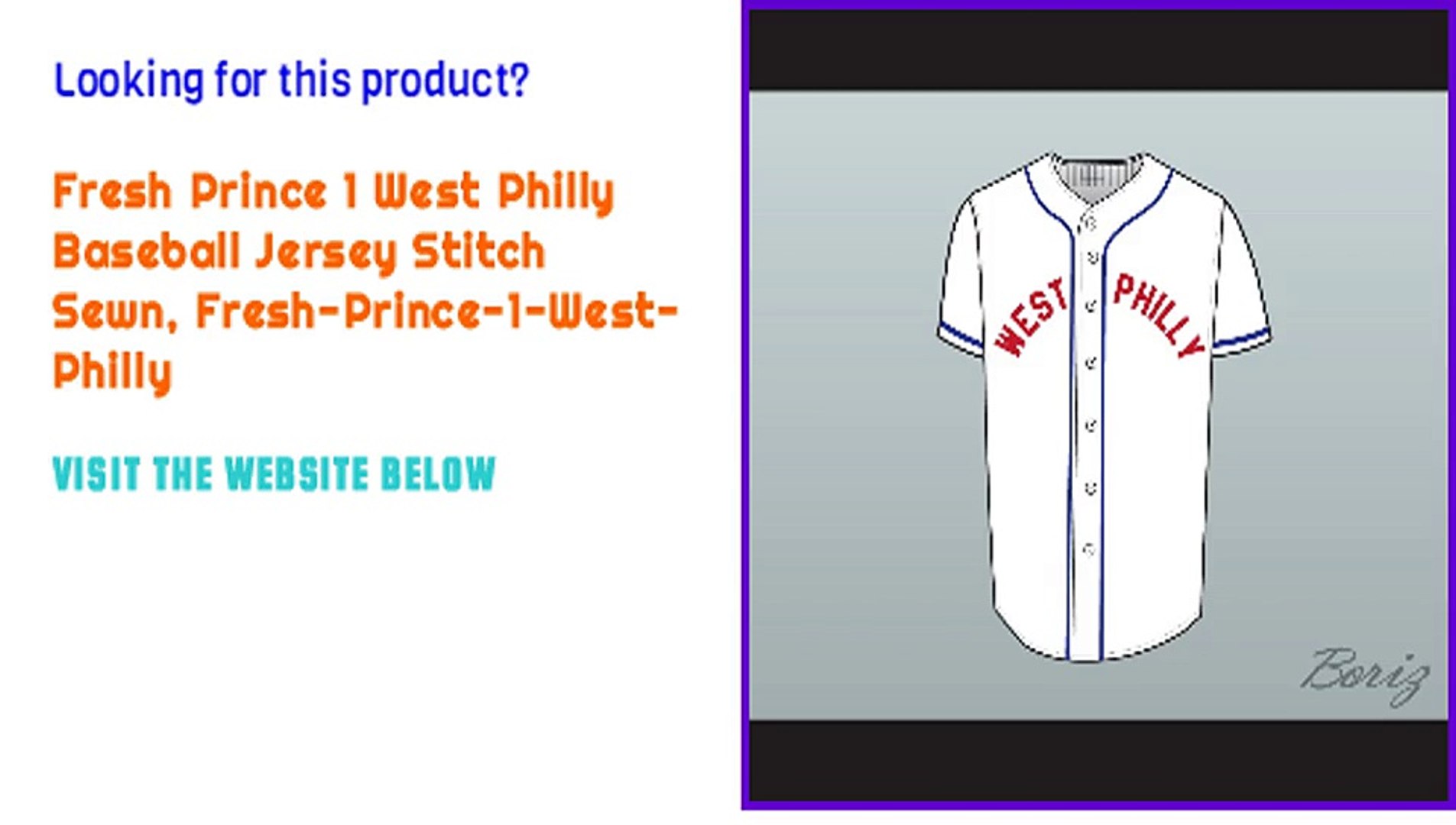 west philly baseball jersey